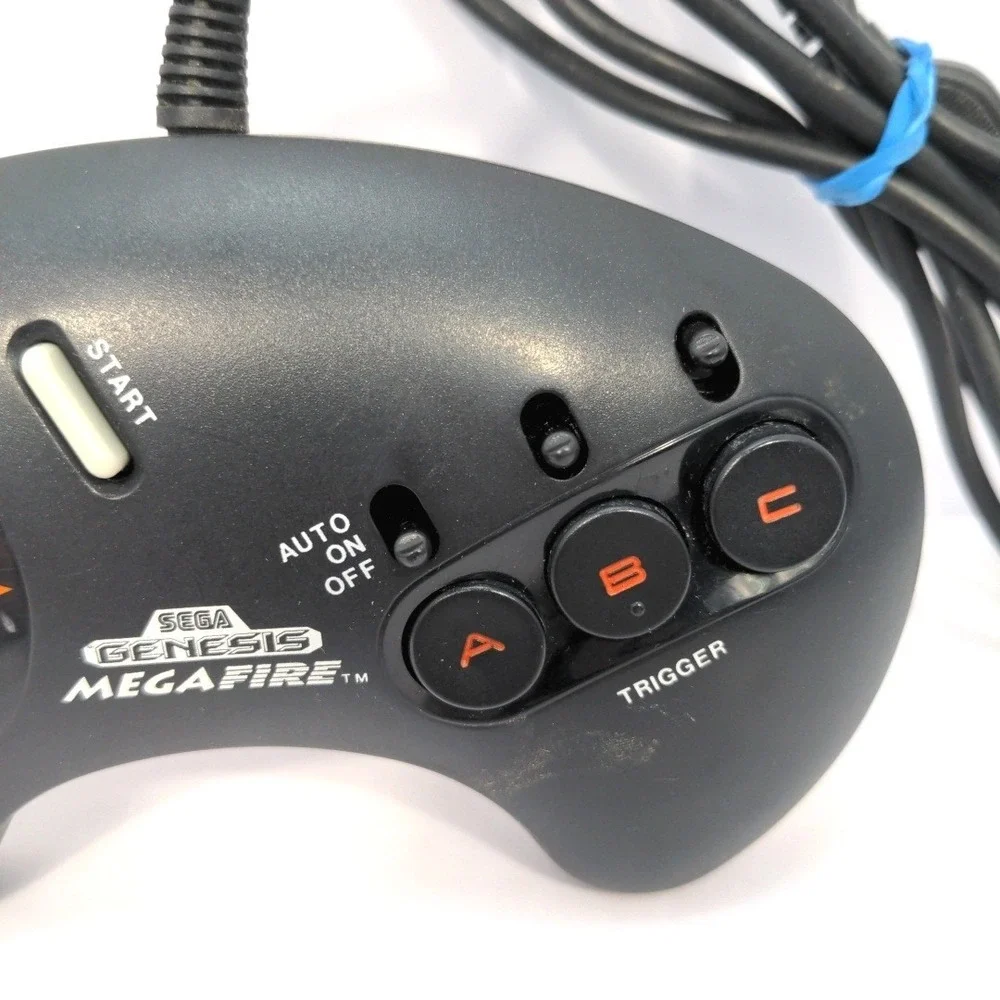 Official VTG 1992 OEM SEGA Genesis MegaFire Model 1657 Turbo Fire 3 Button Pad